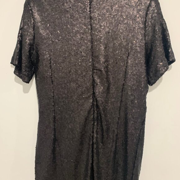Eloquii Studio Black Short Sleeve Size 16 Dress - Picture 9 of 10